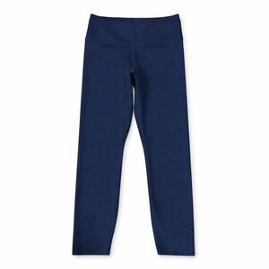 Nike Dri-FIT Cropped Leggings Small Blue High Rise 7/8 Athletic Workout